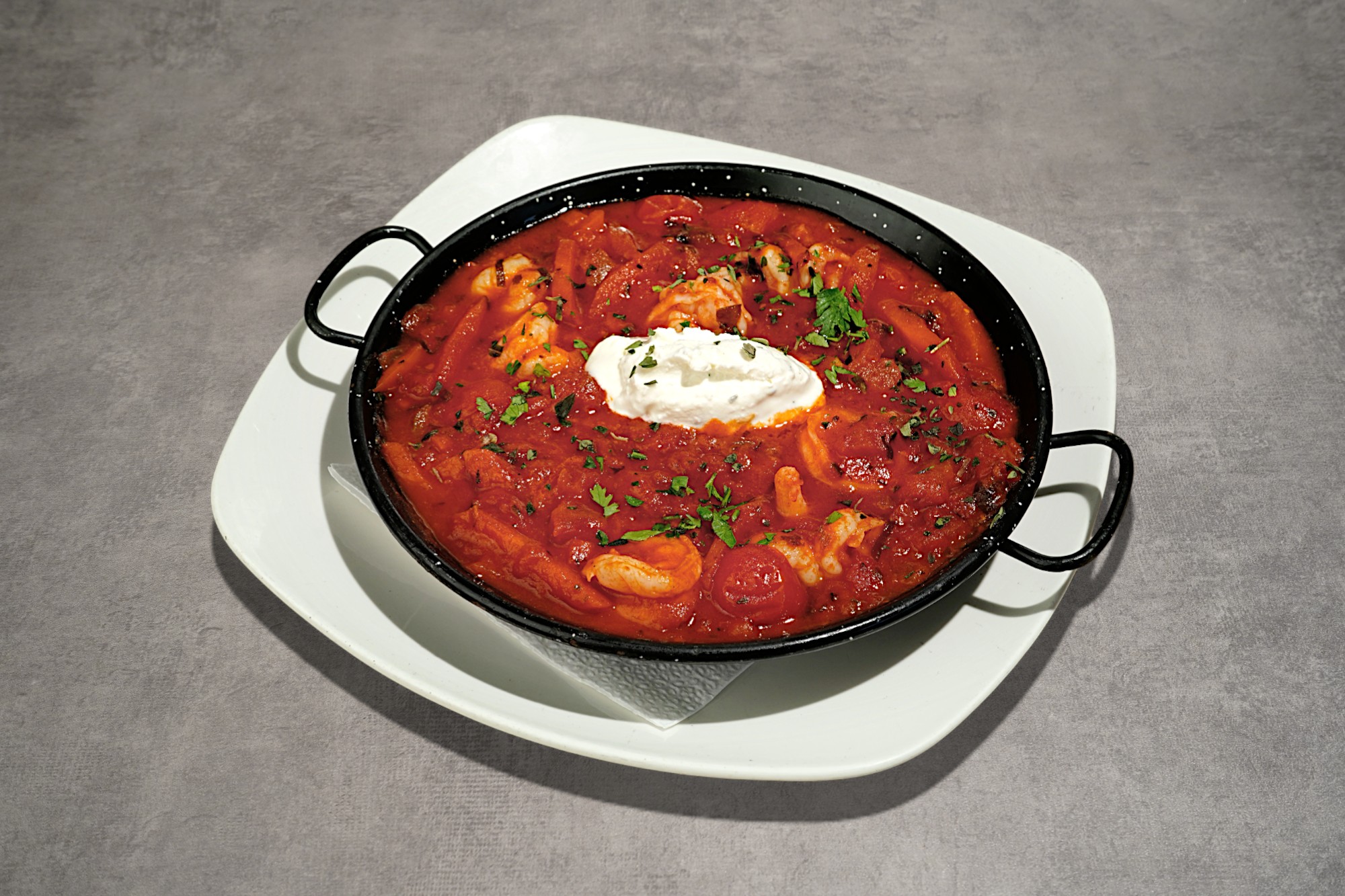 Prawns Saganaki