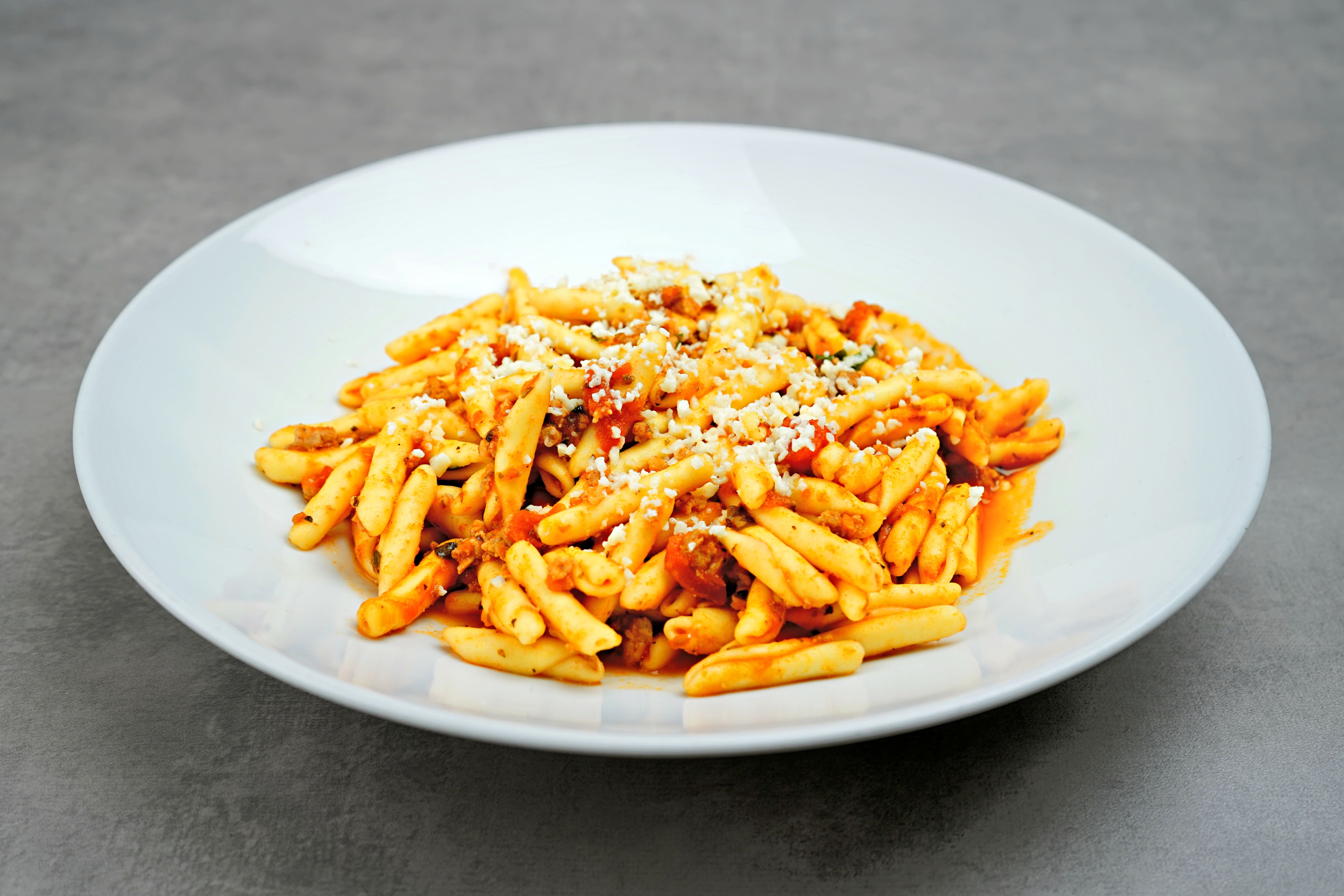 Traditional Handmade Pasta with Minced Pork