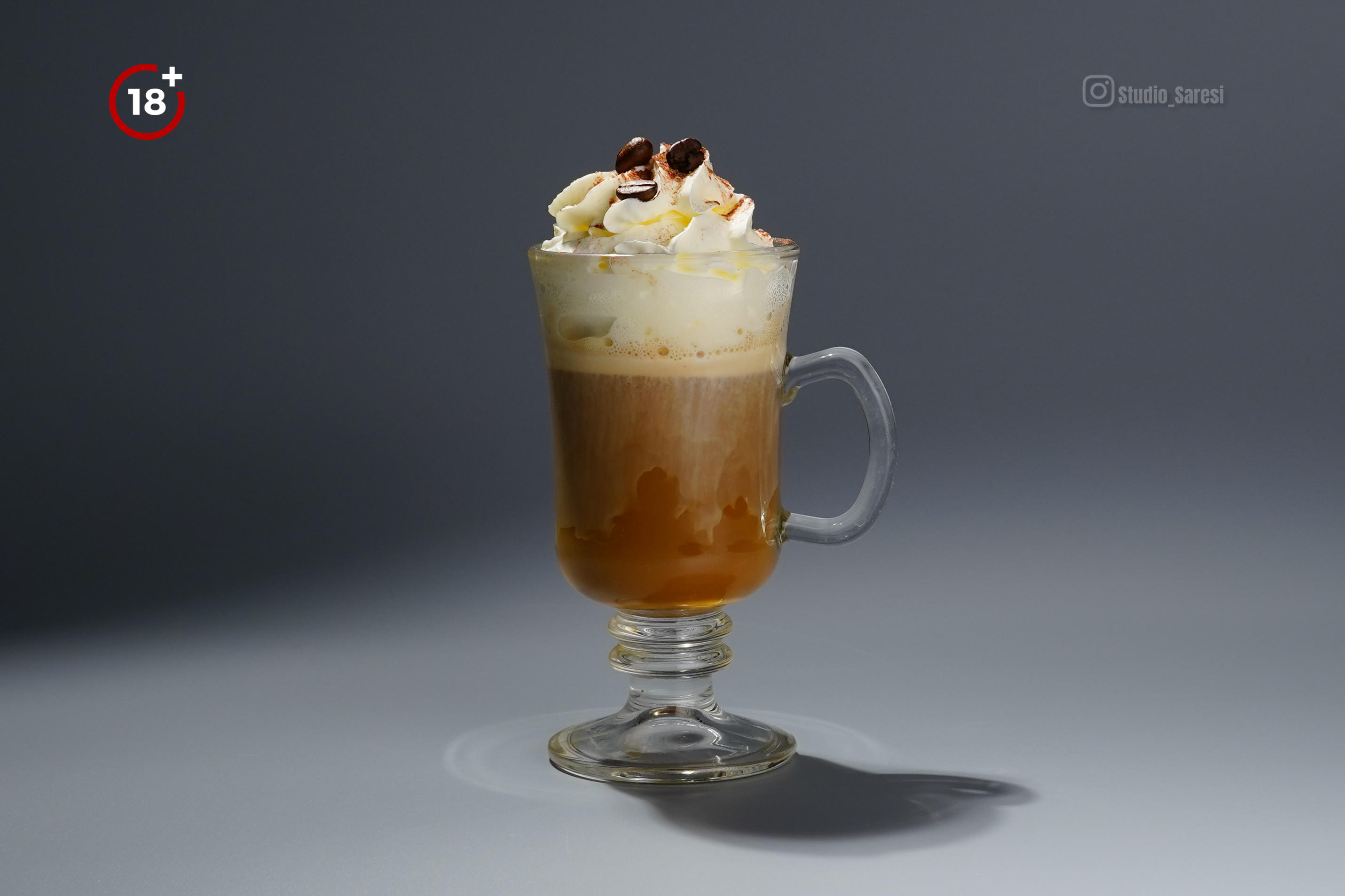 Café Latte with Liqueur